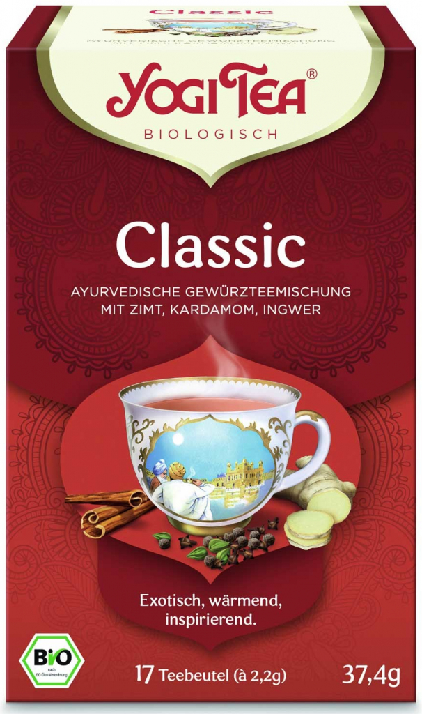 Yogi Tea BIO Čaj Classic 17 x 2.2 g