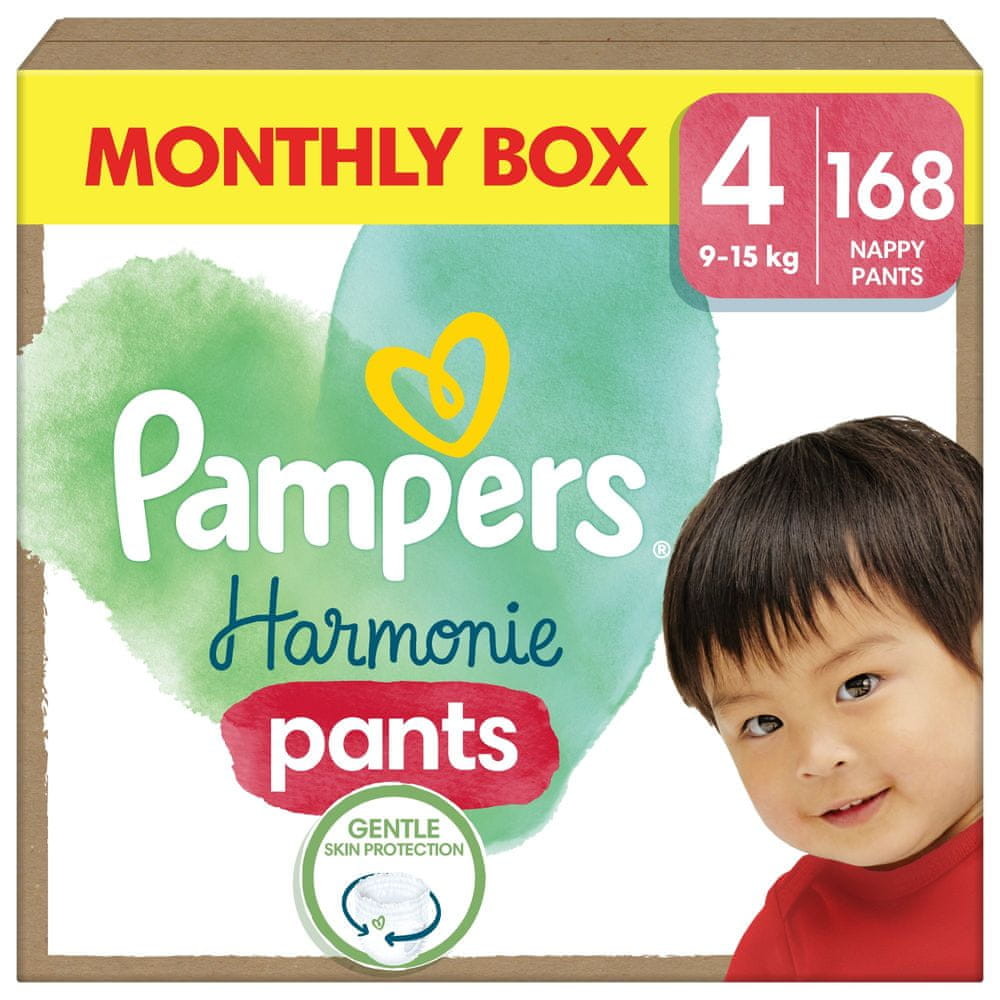 Pampers Harmonie pants 4 168 ks