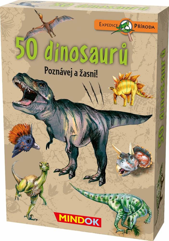 Mindok Expedice příroda: 50 dinosaurů