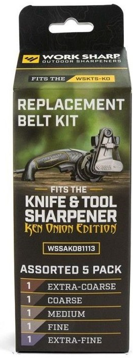 Work Sharp WORK SHARP Assorted Belt Kit - Ken Onion Edition WSSAKO81113 WSSAKO81113