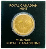 Royal Canadian Mint zlatá mince Maple Leaf Maplegram 1 g