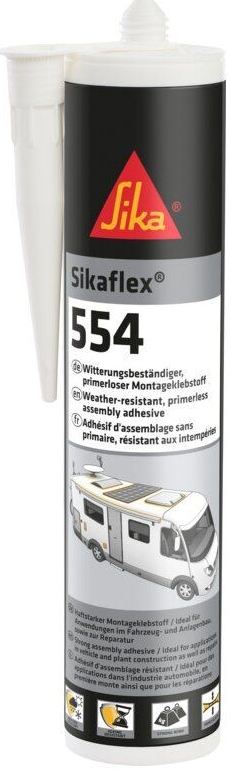 Sika Konstrukční lepidlo flex 554 černá 300 ml