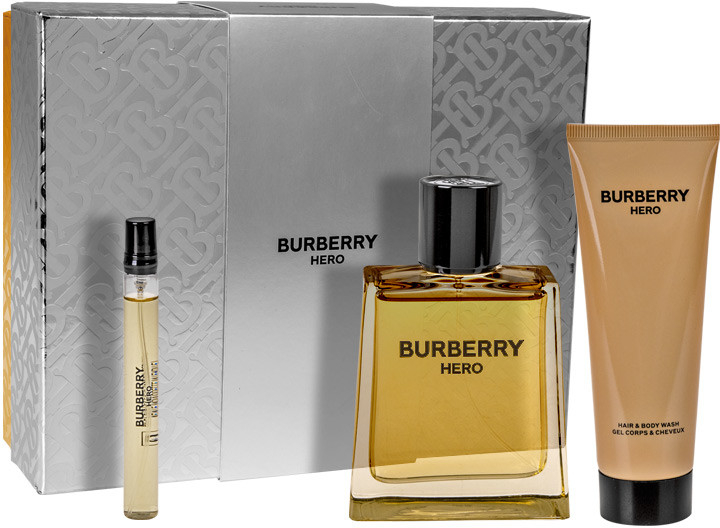 Burberry Burberry Hero EDT 100 ml + EDT 10 ml + sprchový gel 75 ml dárková sada