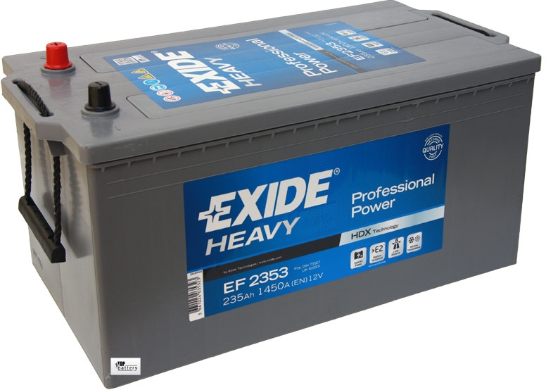 Exide Professional Power 12V 235Ah 1450A EF2353