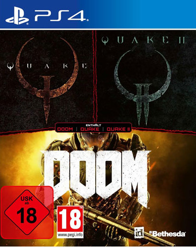 Doom + Qauke + Quake 2