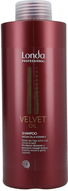 Londa Professional Velvet Oil Shampoo vyživujúci šampón s arganovým olejom 1000 ml