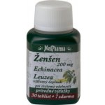 MedPharma Žen-šen+vit.C+B-komplex tablet.eff.20