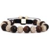 Shamballa náramek tygří oko