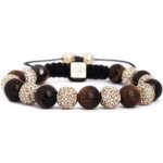 Shamballa náramek tygří oko