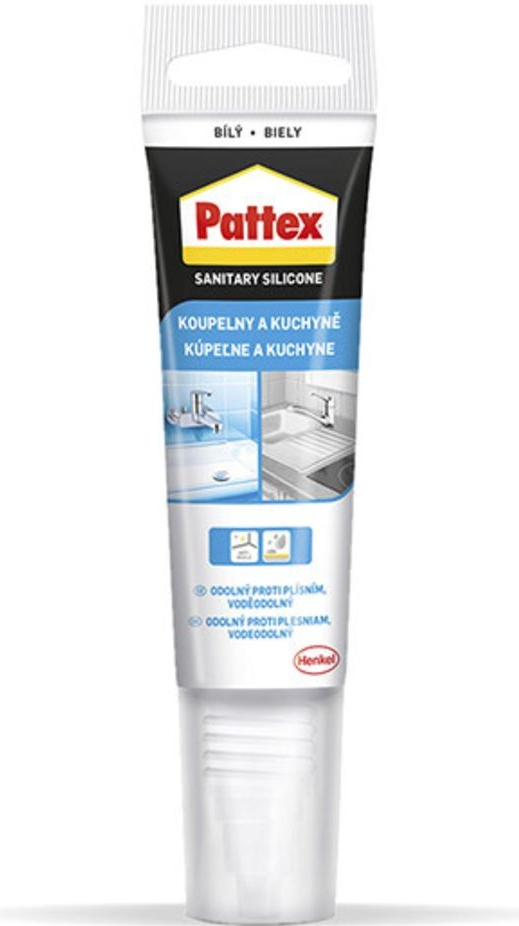 PATTEX Koupelna a kuchyně opravný tmel 50g bílý