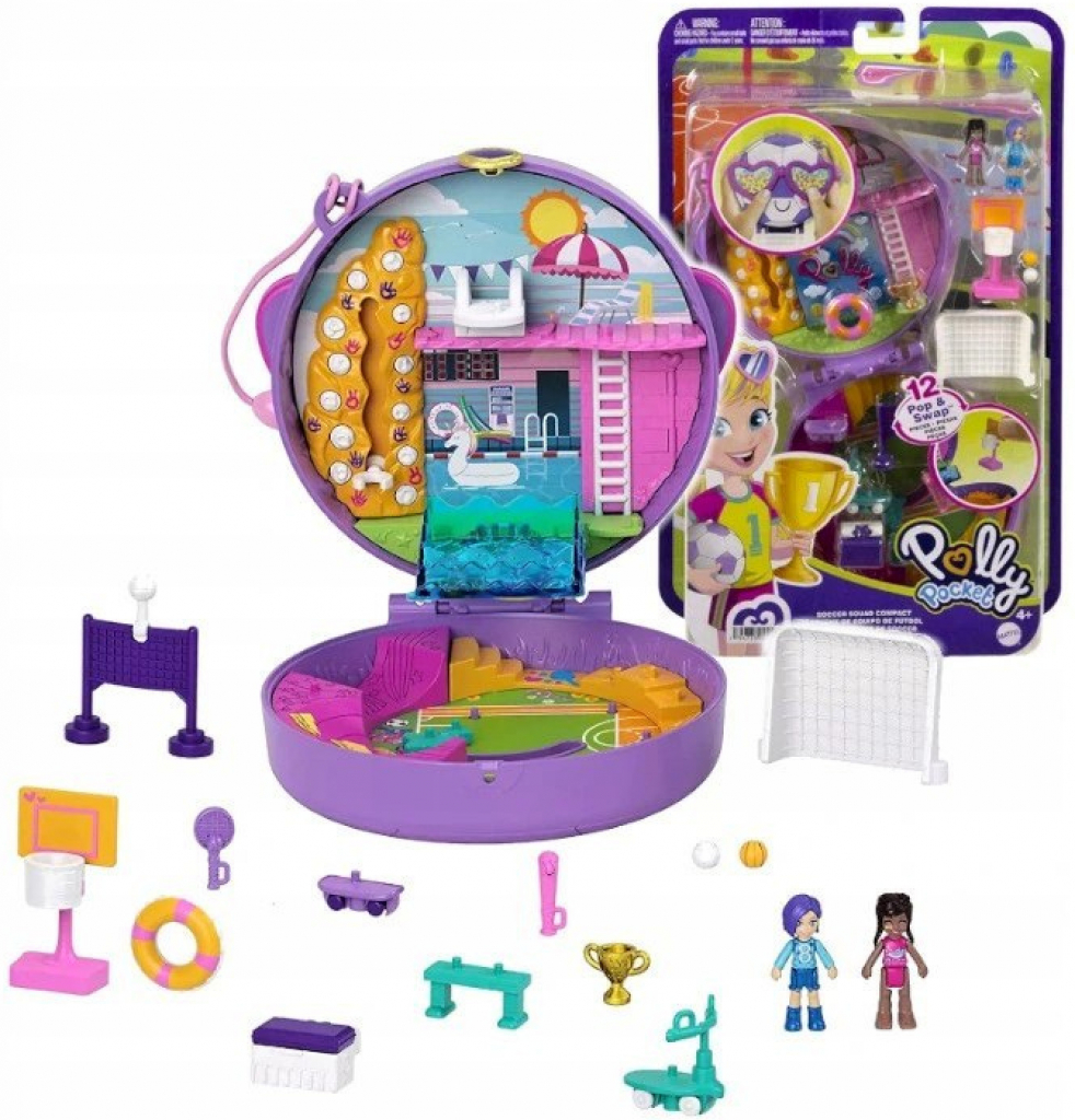 Mattel Polly Pocket Pidi svět do kapsy Sportovní hřiště