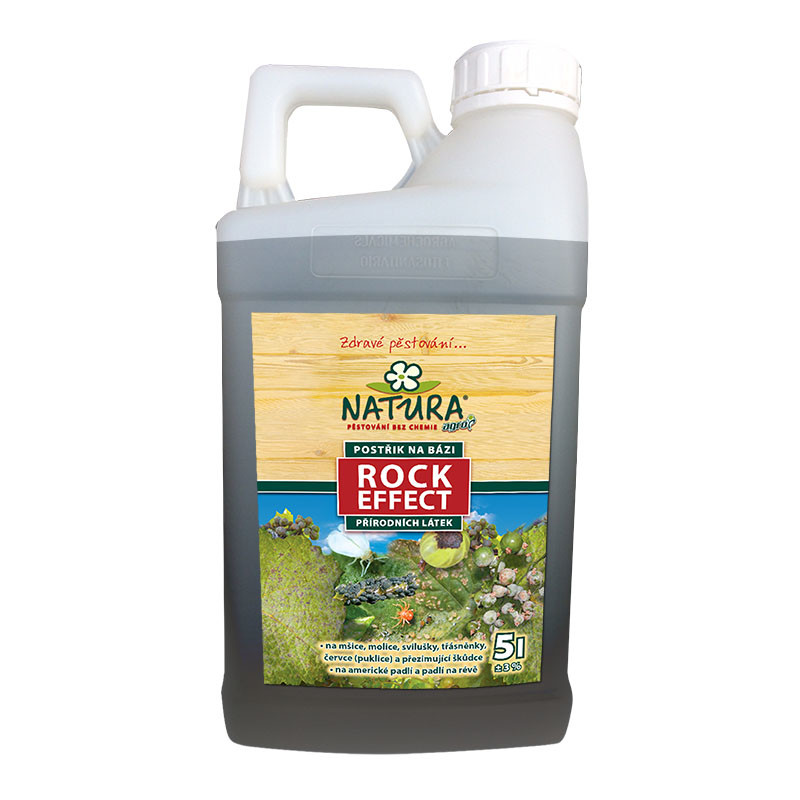 Agro Natura Rock Effect Postřik na mšice, třásněnky, molice, svilušky a americké padlí 5 l