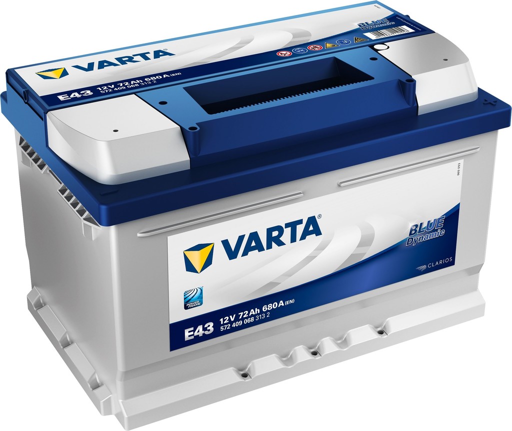 Varta Blue Dynamic 12V 72Ah 680A 572 409 068