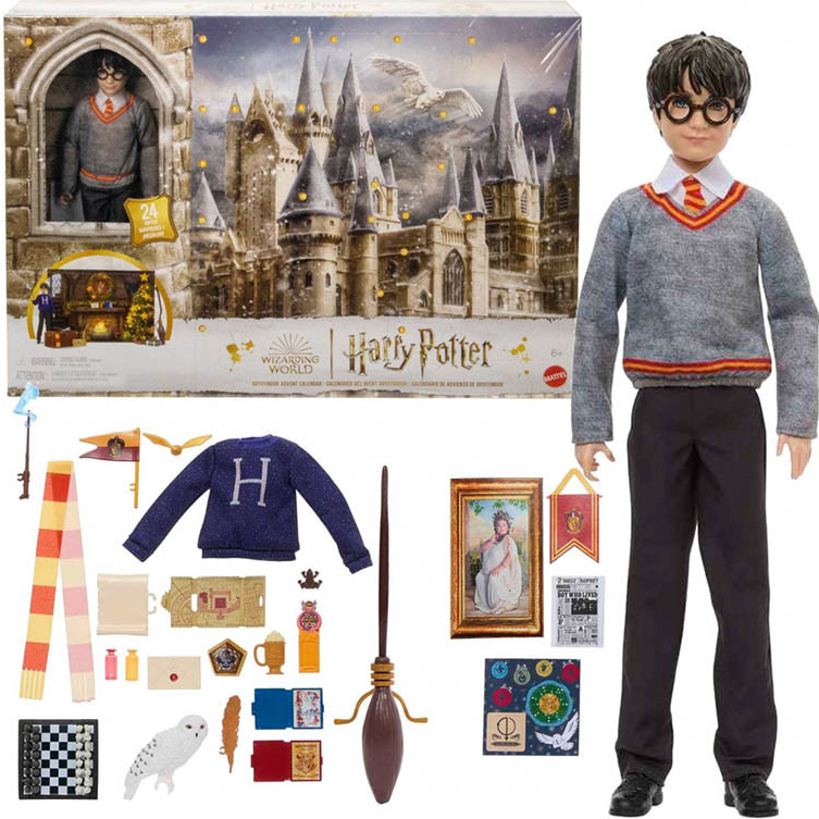 MATTEL Adventní kalendář Harry Potter s figurkou