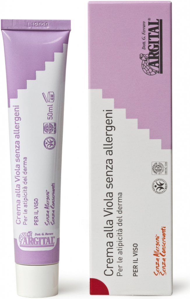 Argital hypoalergenni krém na obličej s violkou 50 ml