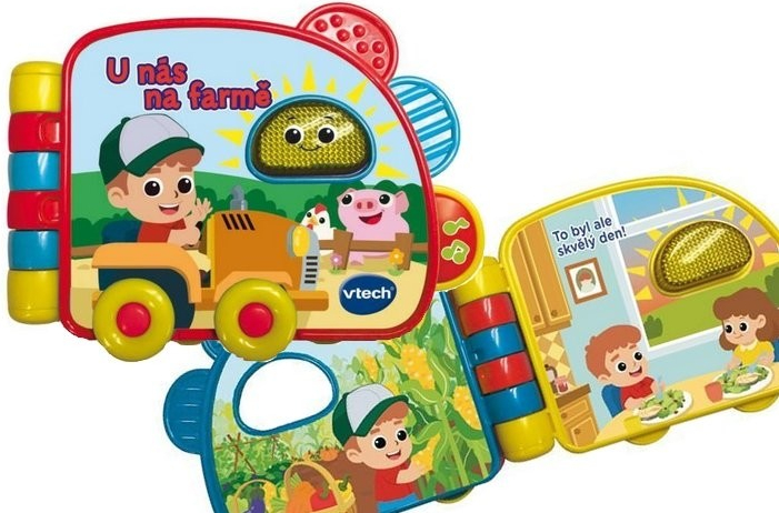 Vtech Knížka U nás na farmě CZ