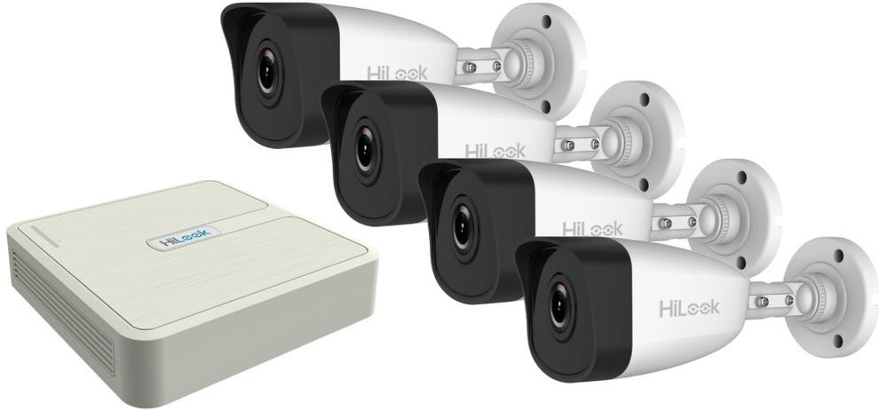 Hikvision HiLook KIT NVR-104H-D/4P(C)IPC-B140H(C)/H