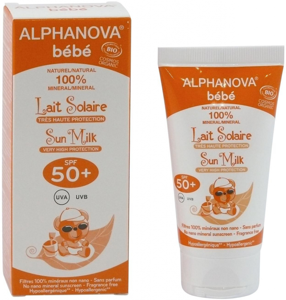 Alphanova Bebe sluneční krém SPF50+ 50 g