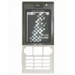 Kryt Sony Ericsson T700 přední stříbrný