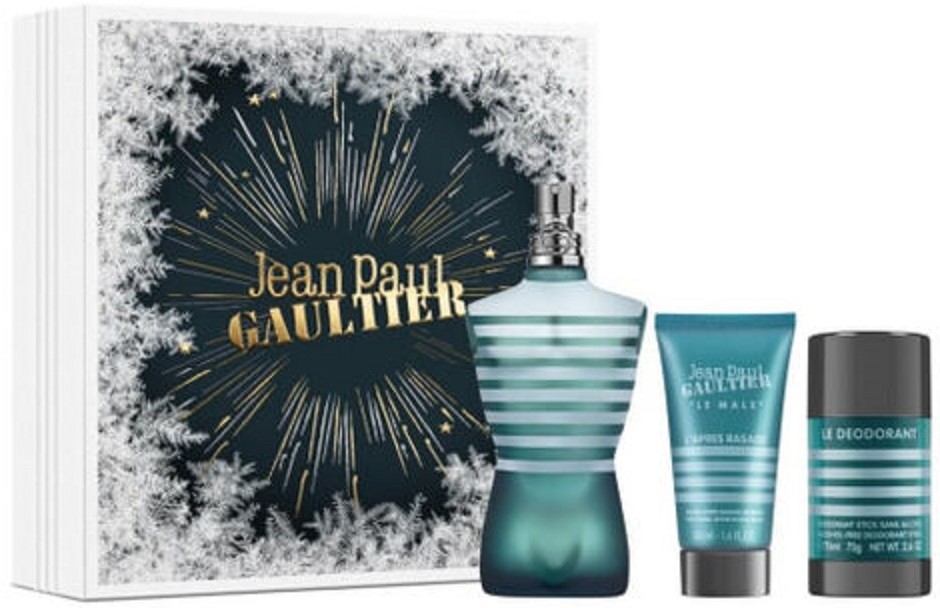 Jean Paul Gaultier Le Male EDT 125 ml + balzám po holení 50 ml + deospray 75 ml dárková sada