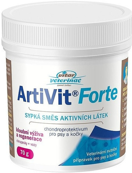 Vitar Veterinae ArtiVit Forte prášek 70 g