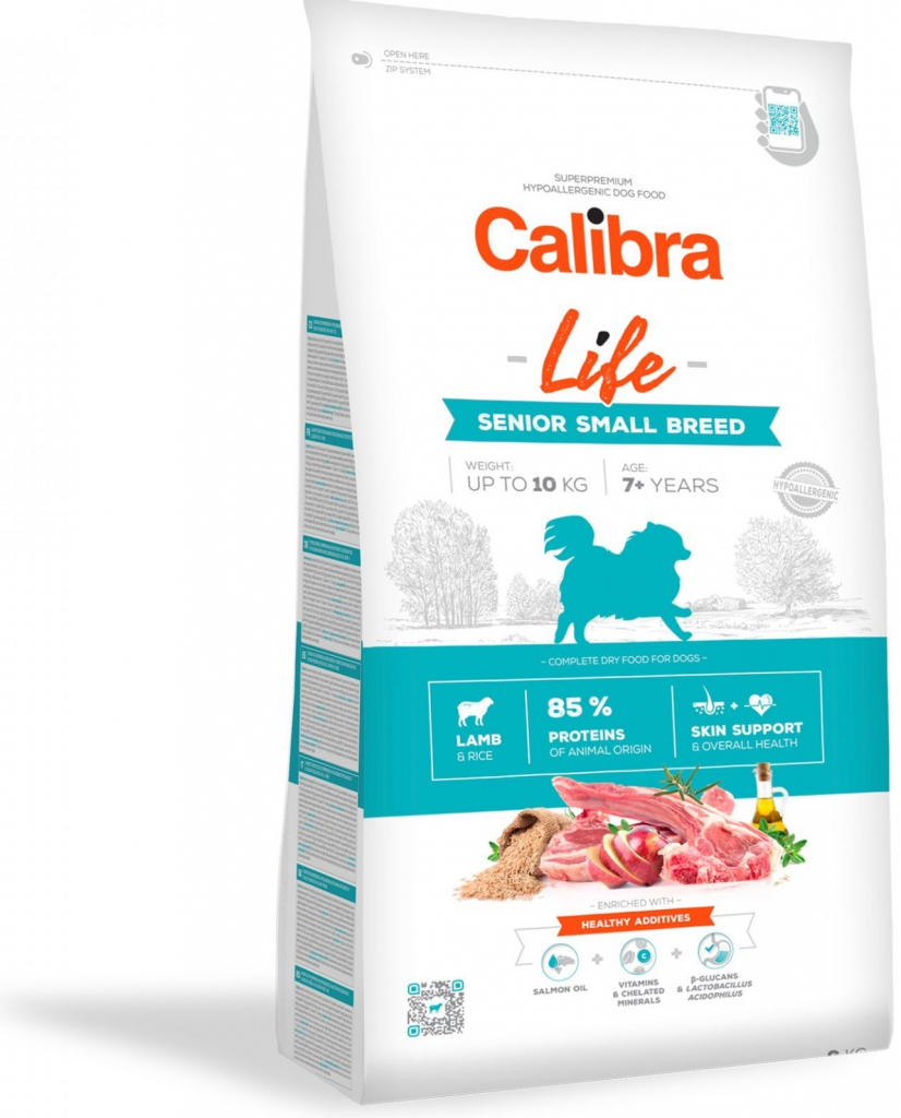 Calibra Dog Life Senior Small Breed Lamb 1,5 kg