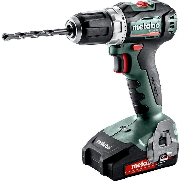 Metabo BS 18 L BL + 2,0Ah + 4,0Ah