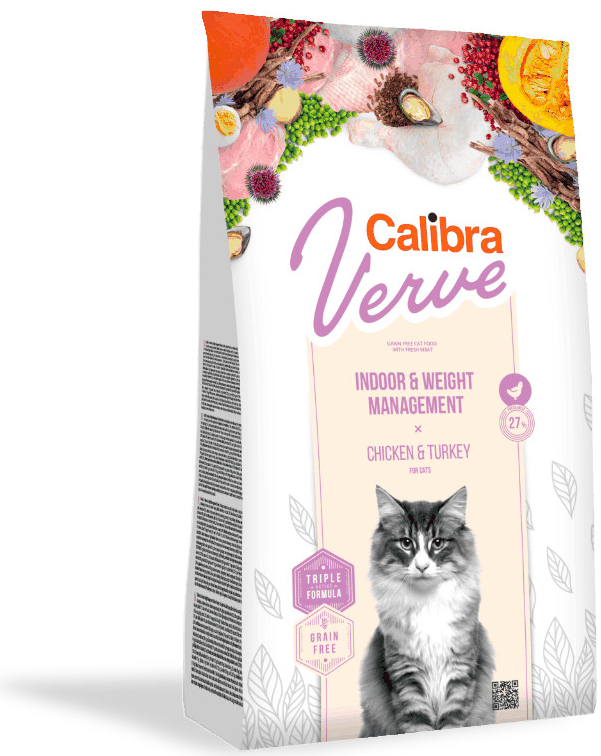 Calibra Verve Grain Free Indoor & Weight Chicken 2 x 3,5 kg