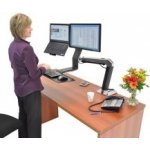 ERGOTRON WorkFit-A, Combo, Polished aluminum, nastavitelný...