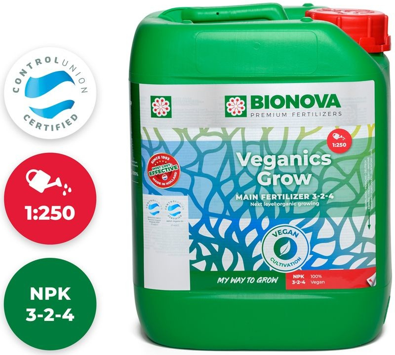 Bio Nova BioNova Veganics Grow 5 l