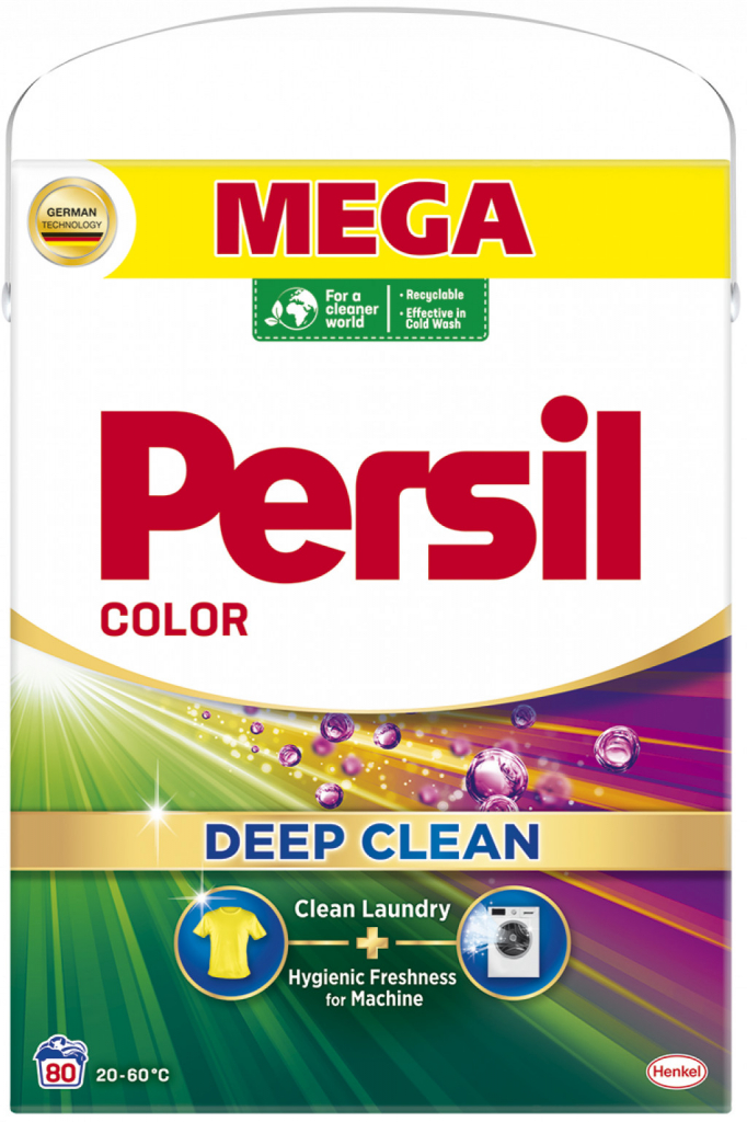 Persil Deep Clean Color prášek na praní 4,80 kg 80 PD