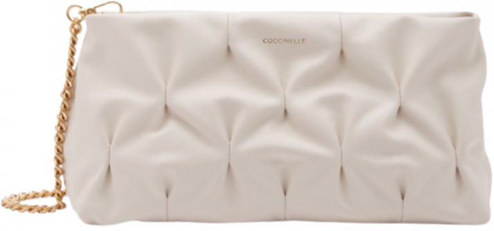 Coccinelle kabelka OPHELIE GOODIE lambskine white maxi