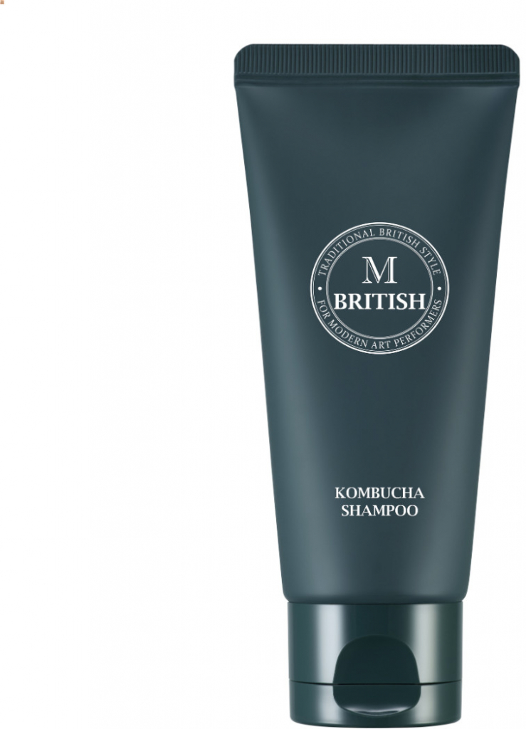 BRITISH M - KOMBUCHA SHAMPOO - Korejský vlasový šampon 50 ml