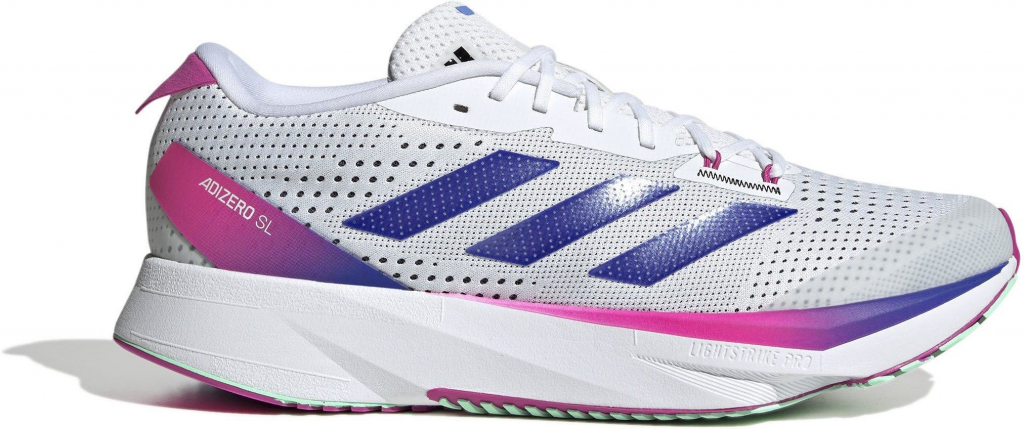 adidas Adizero SL cloud white/lucid blue/lucid fuchsia