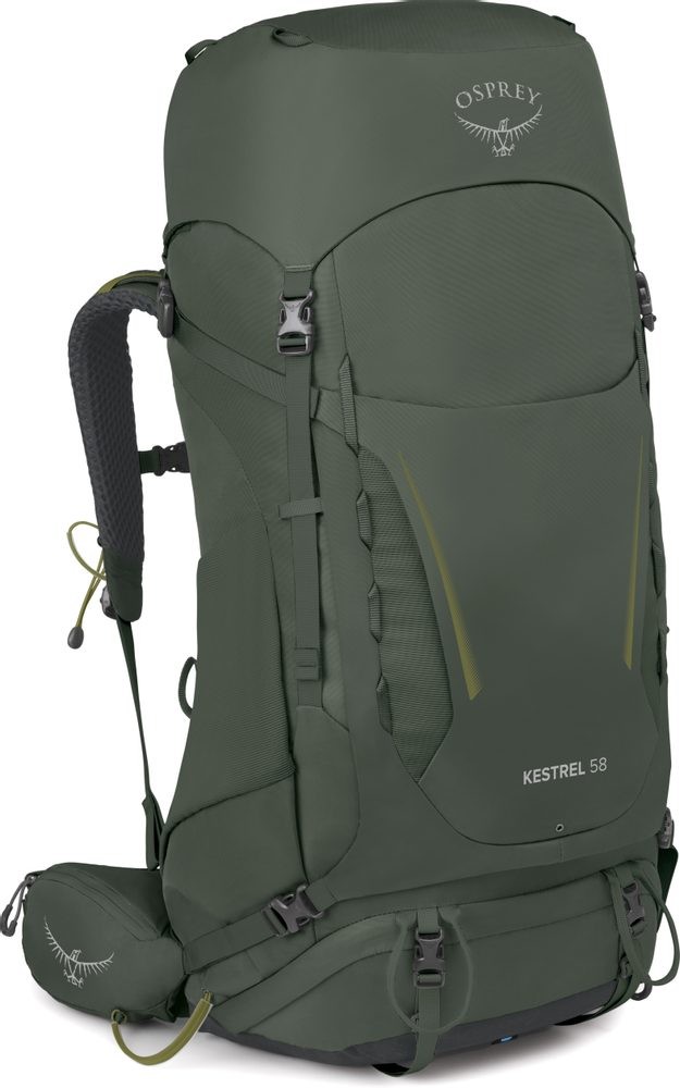 Osprey Kestrel 58l bonsai green