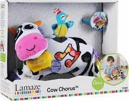 Lamaze Vzdělávací hračka Veselá kravička LC27560