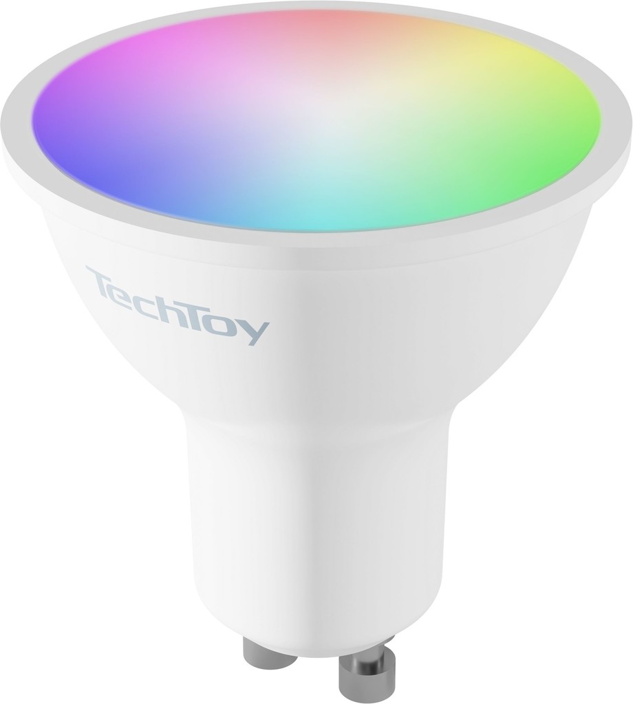 TechToy Smart Bulb RGB 4.7W GU10 ZigBee 345lm 2200-6500K F TSL-LIG-GU10ZB