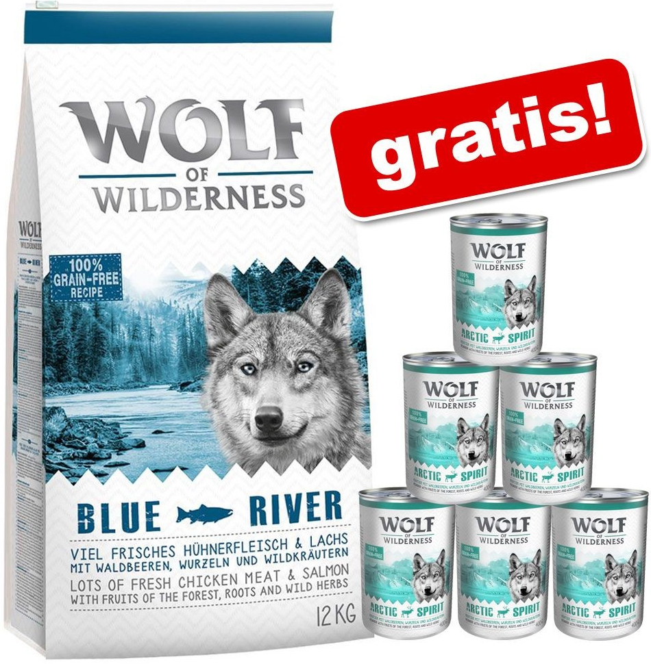 Little Wolf of Wilderness Junior Wild Hills kachna 12 kg