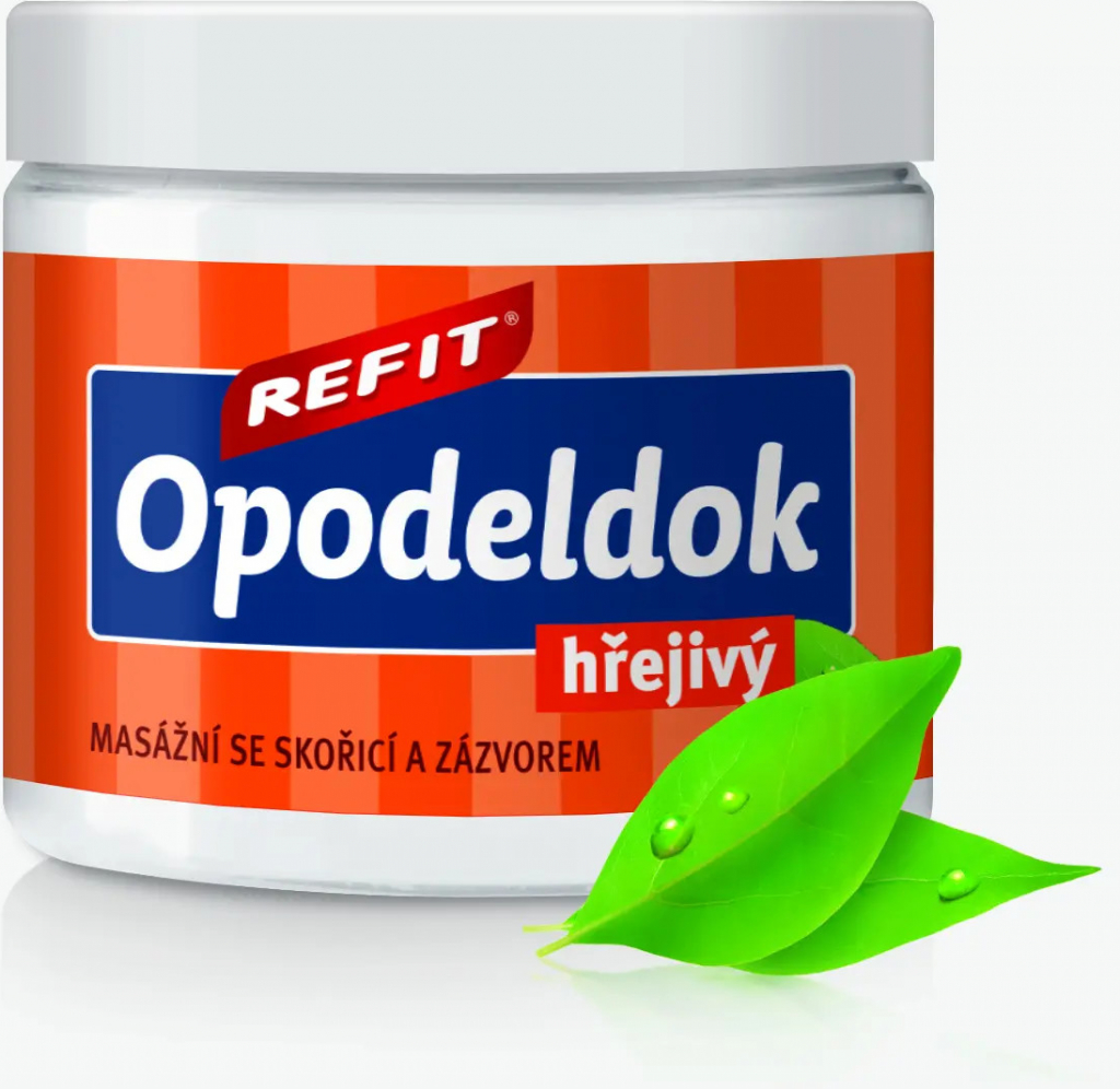 Refit Opodeldok hřejivá kafrová mast 200 ml