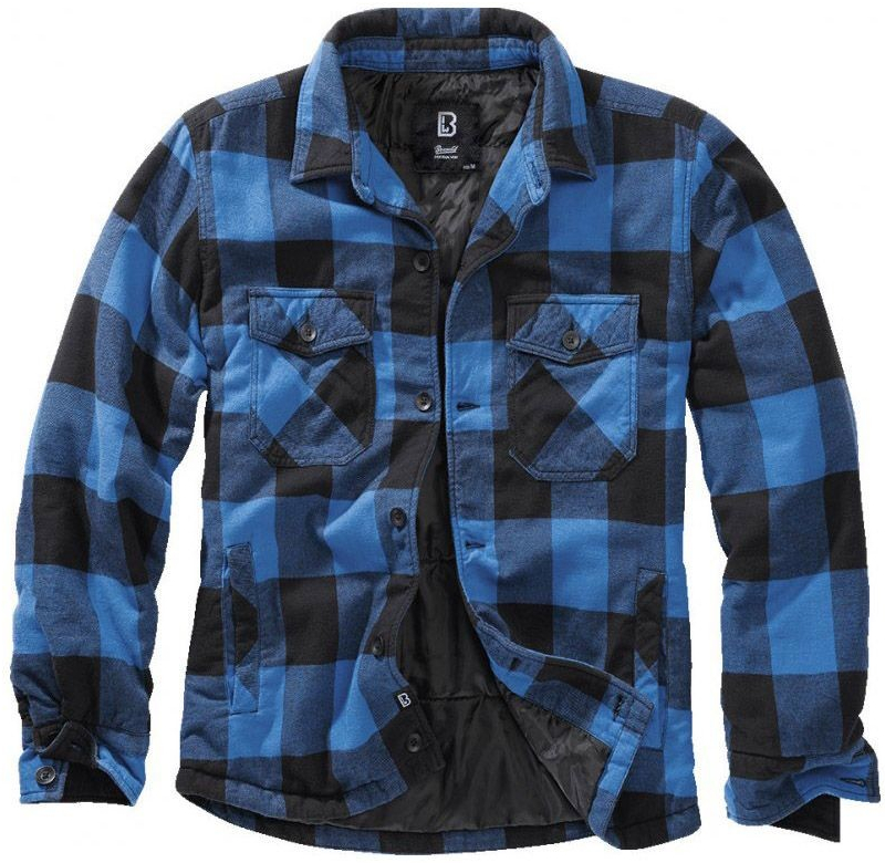 Brandit bunda Lumberjacket černo-modrá