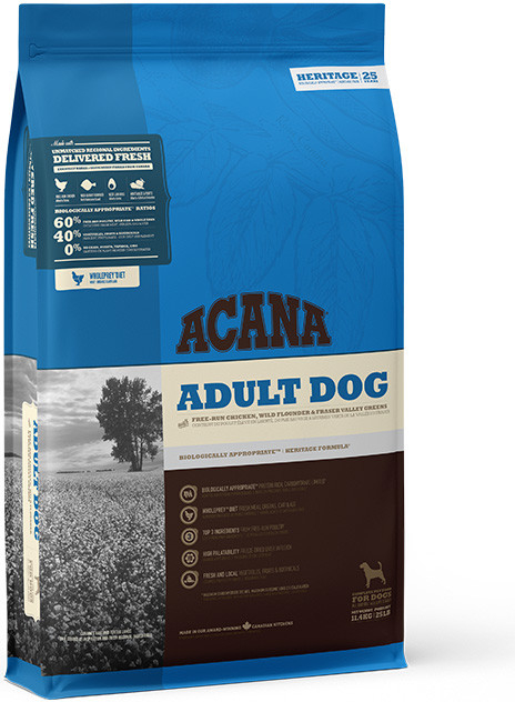 Acana Heritage Adult Dog 2 x 11,4 kg