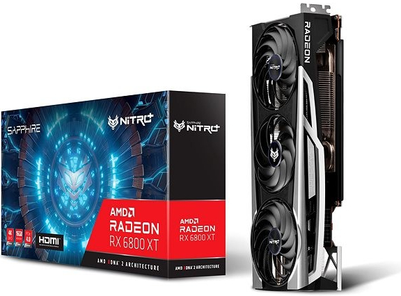 Sapphire Radeon RX 6800 XT NITRO+ 16GB GDDR6 11304-02-20G