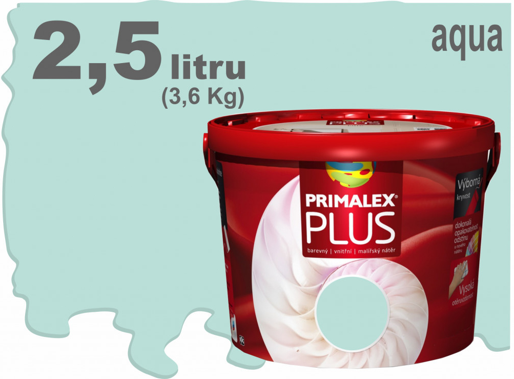 Primalex Plus 2,5 l - aqua
