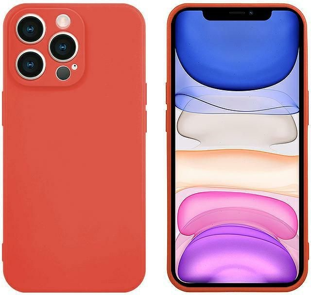 Pouzdro Jelly Case Vivo V21 5G - Tint - červené