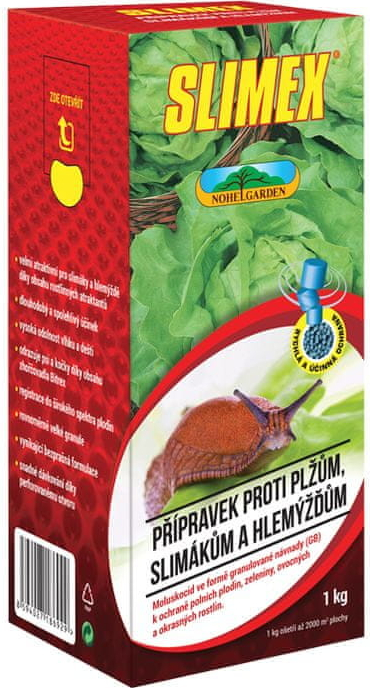 NOHEL GARDEN Moluskocid SLIMEX na slimáky 1 kg