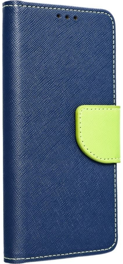 Pouzdro Fancy Book Xiaomi Redmi 7A modré / limetkové