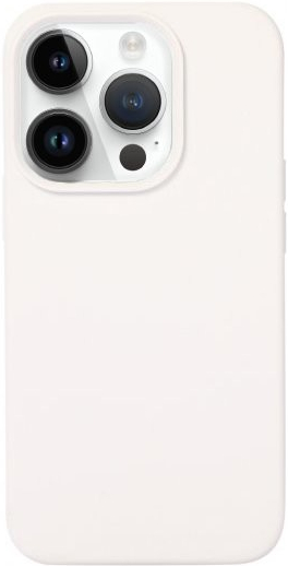 Pouzdro AppleKing silikonové iPhone 14 Pro Max - bílé