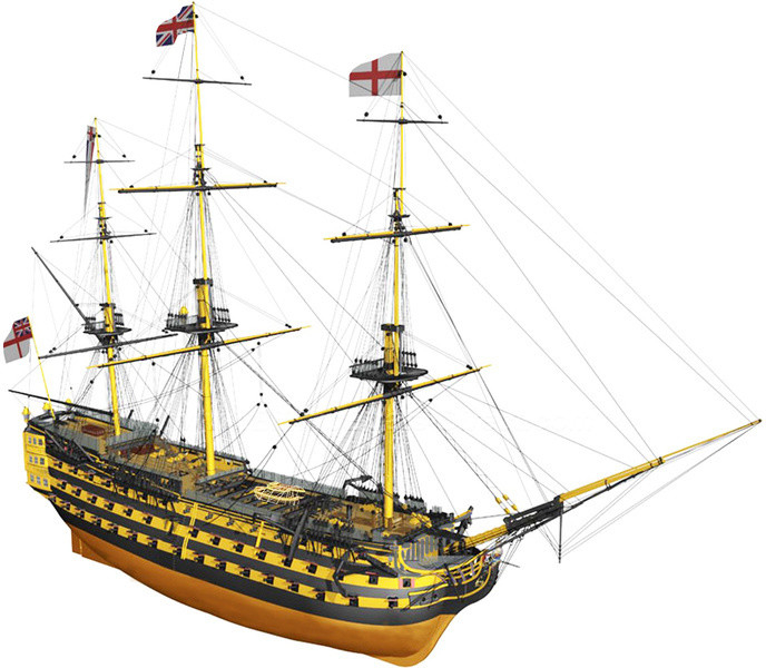 Mantua Model HMS Victory Panart kit 1:78