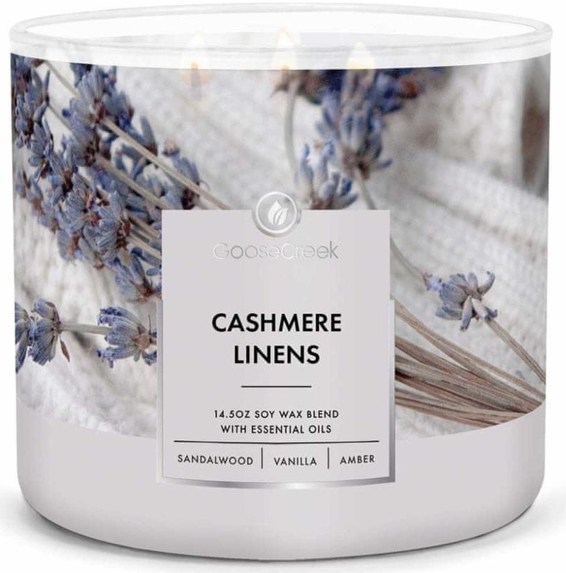 Goose Creek Candle CASHMERE LINENS 411 g