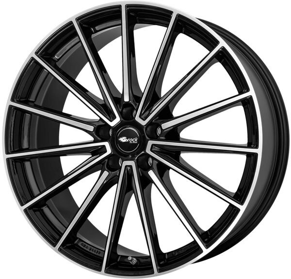 Brock B43 8x20 5x108 ET45,5 black polished